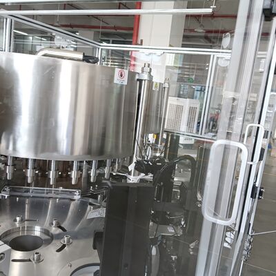 Mesin Perakitan Tutup Lipat Ganda Gerak Kontinu dengan Kontrol PLC, 14000-18000 pcs/jam, Konstruksi Baja Tahan Karat + Paduan Aluminium